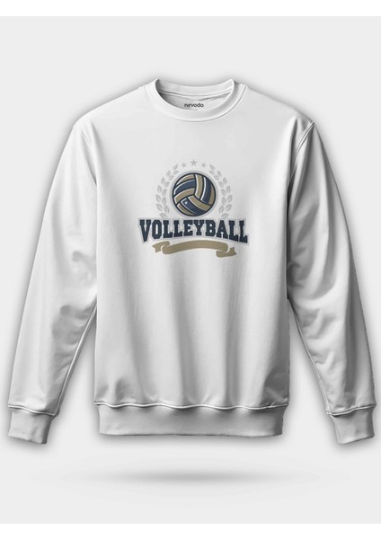 Voleybol Topu Unisex Regular Sweatshirt