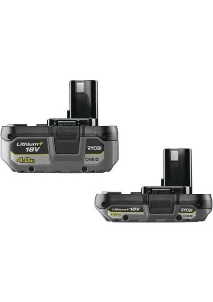 RB1820C 18 V 2.0 Ah Akü ( 130597008 ) + RB1840X 18 V 4.0 Ah Akü (130597018)