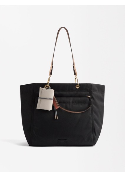 Teknik Kumaş Tote Çanta