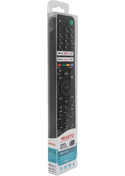 Huayu Kl RM-L1770 Sony Youtube-Prıme Vıdeo-Google Play-Netflıx-Dısney Tuşlu Lcd-Led Tv Kumanda (4887) fiyatları