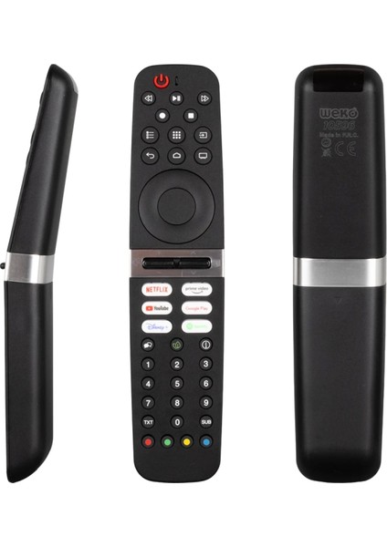 Arçelik Youtube-Spotıfy-Google Play-Disney+ Tuşlu LCD LED Tv Kumanda (4887)