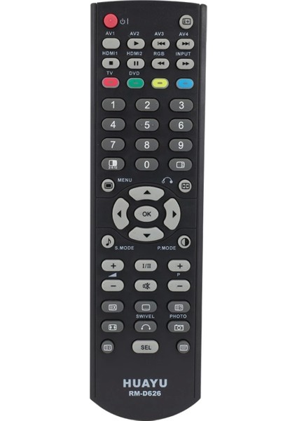 Huayu Kl RM-D626 Hıtachı Lcd-Led Tv Kumandası (4887)