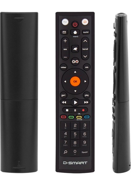 Orjinal Kr D-Smart Hd Blue Go Tuşlu Yeni Nesil Uydu Kumandası (4887)