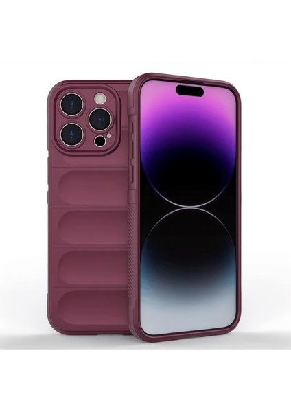 Apple iPhone 14 Pro Uyumlu Optimum Kamera Lens Çerçeveli Silikon Kılıf fırsatları