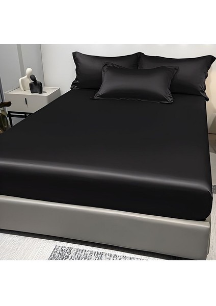 Çift Kişilik Parlak Pamuk Saten Çarşaflar Lastikli modelleri