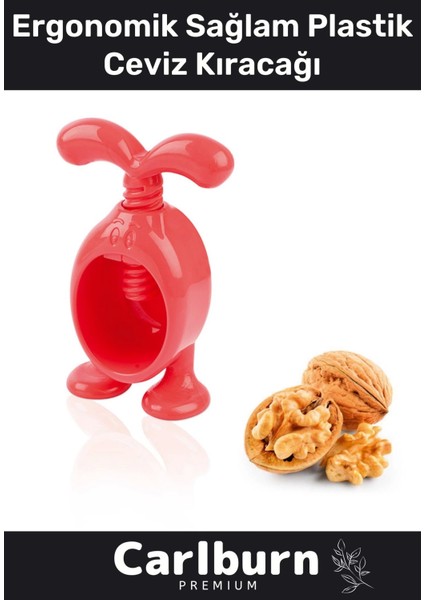 Özel Tasarım Pratik Eğlenceli Ergonomik Sağlam Plastik Kabuklu Yemiş Fındık Badem Ceviz Kıracağı