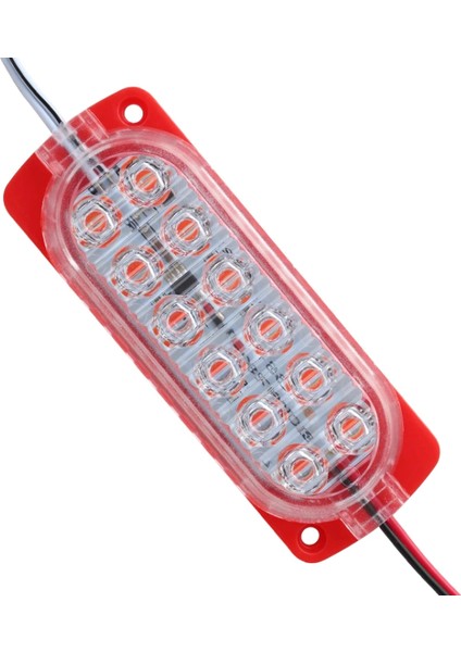 Parlak Yanıp Sönen Kırmızı Modül LED 2835 24 Volt 1.2 Watt (4887)