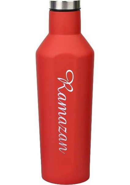 Kişiye Özel Isim Baskılı Mug Termos 500 ml Termos SUS-304 Paslanmaz Çelik Mug indirimleri