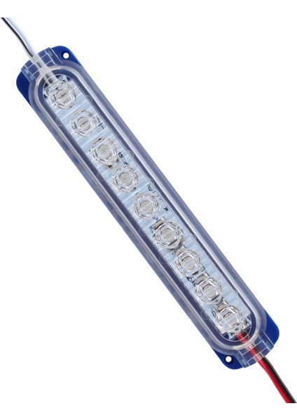 Parlak Yanıp Sönen Mavi Modül LED 14*32.5 2835 24 Volt 1.2 Watt (4887)