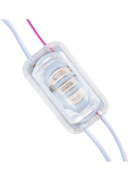 Modül LED 12V 0.6W Rgb 2835 85 x 73MM IP65 240-260LM 180 Derece (4887)