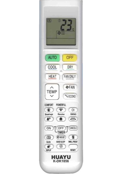Unıversal Daıkın Akıllı Klima Kumandası K-DK1856 (4887)