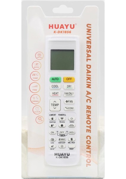 Unıversal Daıkın Akıllı Klima Kumandası K-DK1856 (4887)