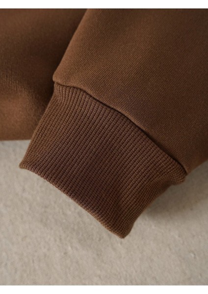 Kadın/erkek Los Angeles Renkli Oversize Bisiklet Yaka Pamuklu Sweatshirt fırsatları