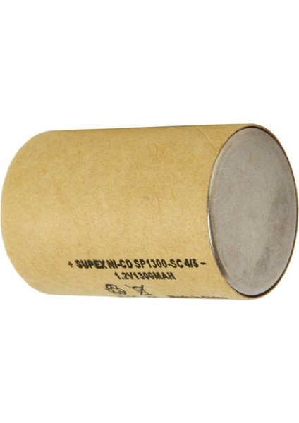 Supex SP1300 1.2V 1300 Mah Tekli Şarjlı Matkap Pili (4887)