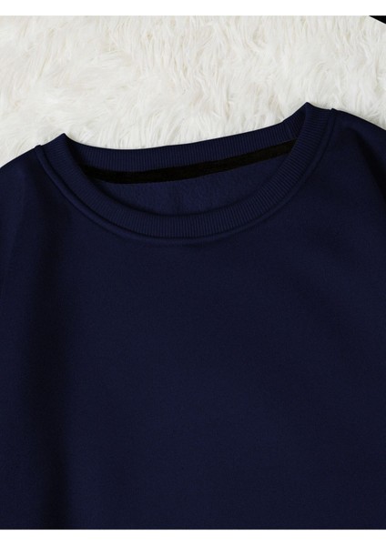 Kadın/erkek Brooklyn Özel Renkli Oversize Bisiklet Yaka Pamuklu Sweatshirt modelleri