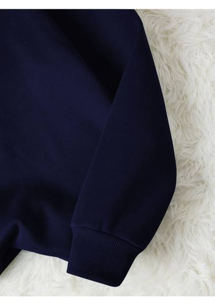 Kadın/erkek Brooklyn Özel Renkli Oversize Bisiklet Yaka Pamuklu Sweatshirt fırsatları