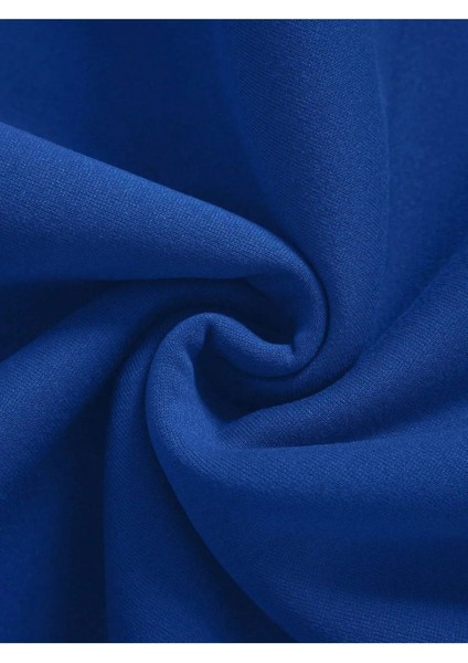 Kadın/erkek Paris Özel Renkli Oversize Bisiklet Yaka Pamuklu Sweatshirt