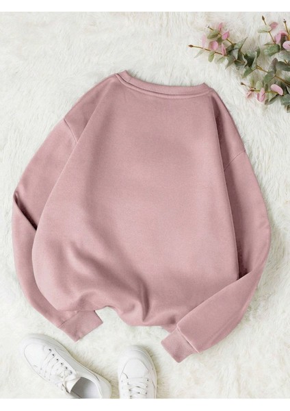 Düz Bisiklet Yaka Sweatshirt modelleri