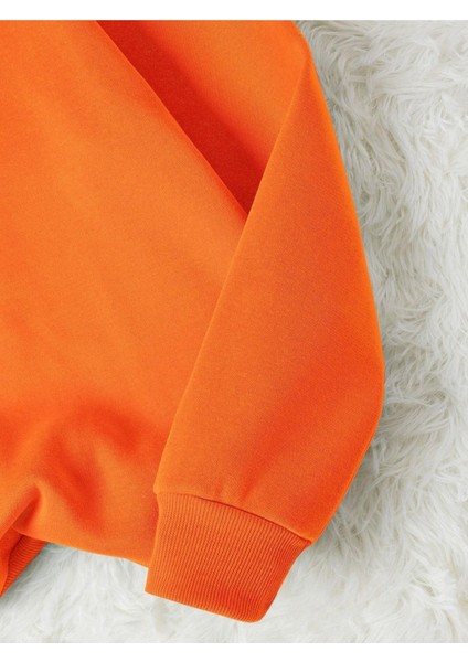 Kadın/erkek Los Angeles Renkli Oversize Bisiklet Yaka Pamuklu Sweatshirt modelleri