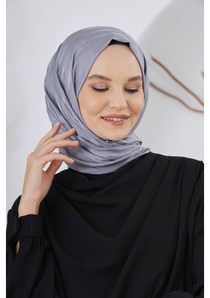 Floş Jakar Ağaç Kabuğu Desen Şal 00953