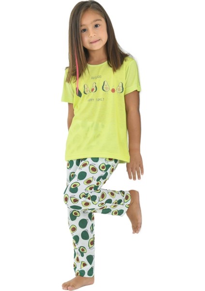 Yeni Inci Kız Çocuk Pijama Takım CKP357
