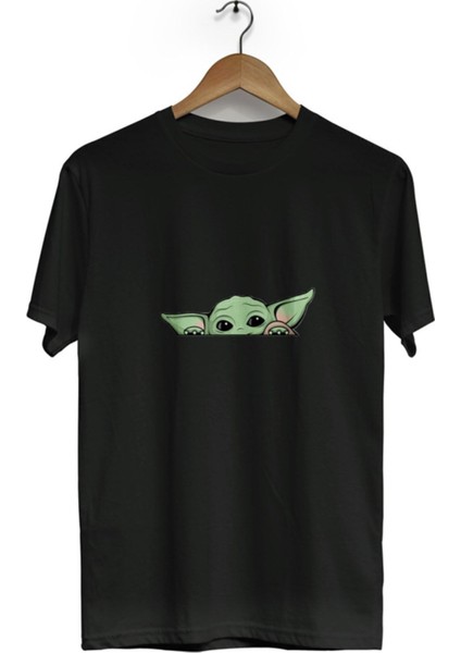 Usta Yoda Star Wars Bisiklet Yaka Kısa Kollu Tişört