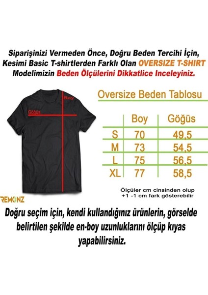 Unisex Baskısız Oversize Penye T-Shirt %100 Pamuk