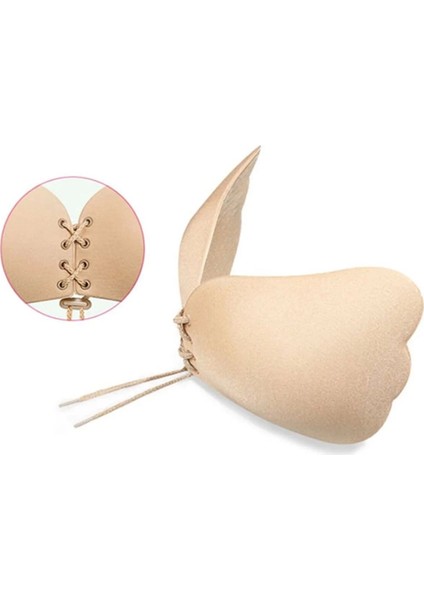 Özel Üretim Kaymaz Dikişsiz Göğüs Dikleştrici Dolgun Gösteren Toparlayıcı Askısız Yapışkanlı Sütyen fiyatları