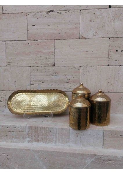 Bakır Baharat Seti