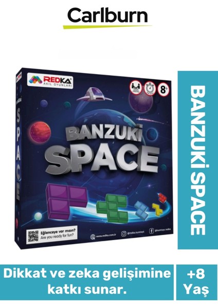 Zeka Geliştirici Oyun Eğitici Öğretici Okuma Yazma El Göz Koordinasyonu Banzuki Space Uzay