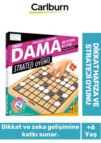 Zeka Geliştirici Oyun Eğitici Öğretici Okuma Yazma El Göz Koordinasyonu Dama Oyunu