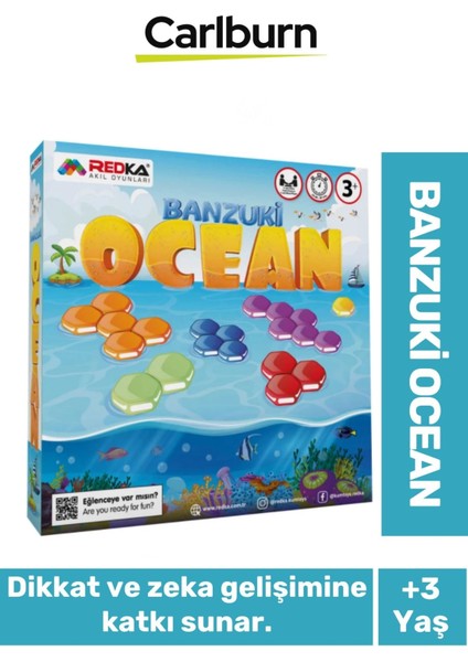 Zeka Geliştirici Oyun Eğitici Öğretici Okuma Yazma El Göz Koordinasyonu Banzuki Ocean Okyanus