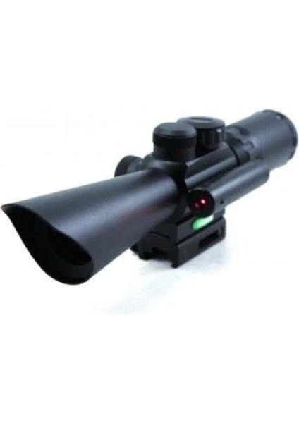 3.5-10X40 Zoomlu Av Tüfeği Dürbünü Lazerli Dürbün