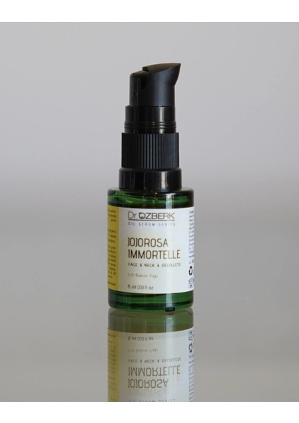 Jojorosa Immortelle Yüz & Boyun & Dekolte Cilt Bakım Yağı 15 ml