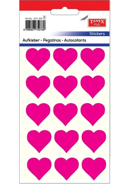 Ofc Etiket Kalpli Pembe 4lü - 4 Paket