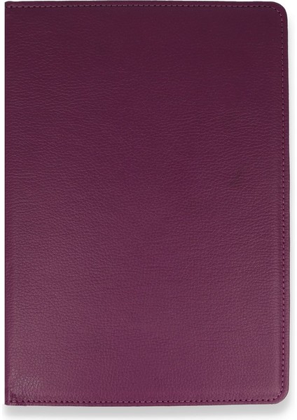 Samsung Galaxy X800 Tab S8 Plus 12.4 Kılıf 360 Tablet Deri Kılıf - Mürdüm 11