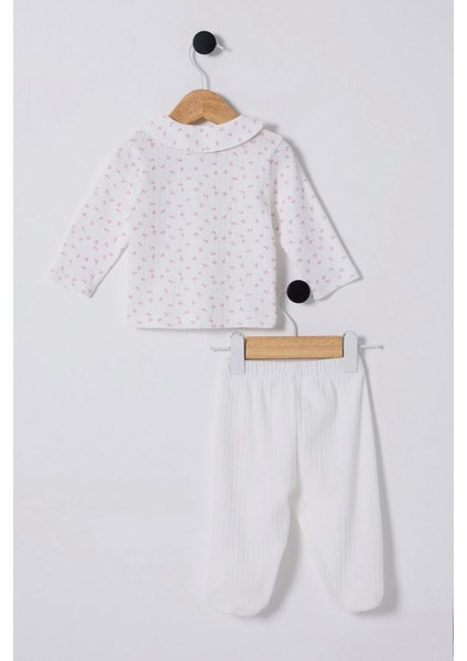 U.s Polo Bebek 2'li Takım USB2433 Beyaz-Pembe fiyatları