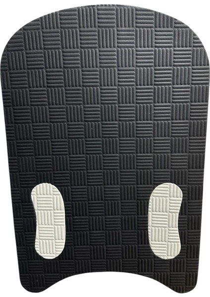 Yüzme Tahtası Siyah-Beyaz Büyük Boy 47x31x2,6 Çocuklar Ve Yetişkinler Için Tasarlanmıştır