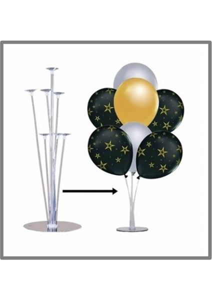 Kikajoy Balon Sunum Standı 7li - 2 Adet
