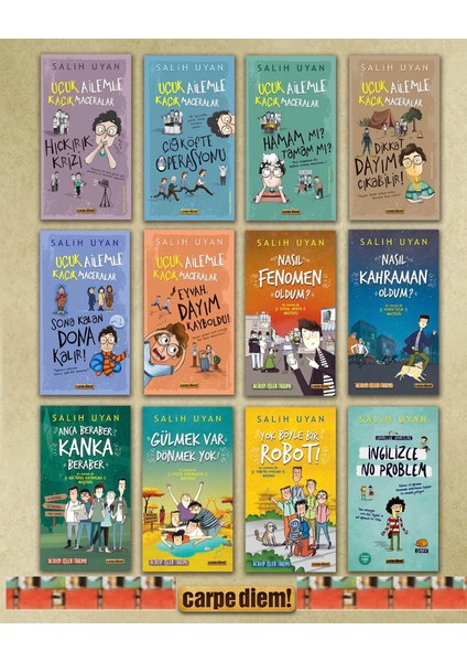 Salih Uyan Kitaplığı-Hamam Mı? Tamam Mı?,çiğ Köfte Operasyonu,hamam Mı? Tamam MI?(12KITAP)