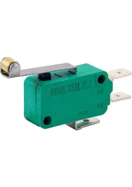 Uzun Makaralı Yeşil Mıcro Swıtch (IC-176B)