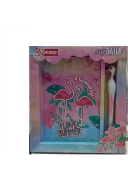 Flamingo Hatıra Defteri Kalemli Kutulu MD-135 - 2 Adet