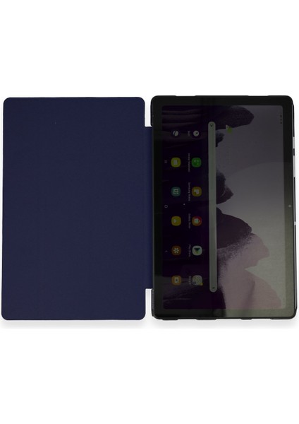 Samsung Galaxy T220 Tab A7 Lite 8.7 Kılıf Tablet Smart Kılıf - Lacivert 11
