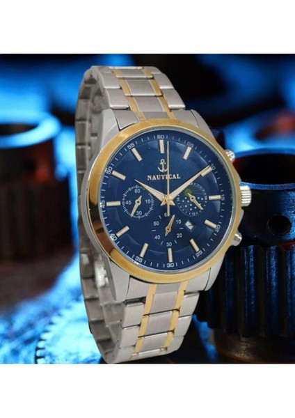 Takvimli Çelik Erkek Kol Saati