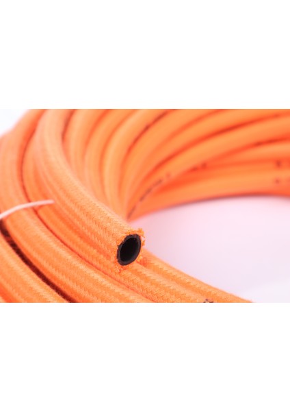 Akım Kablo Hortumu Kauçuk Örgülü (9X13 mm) (10 Metre)