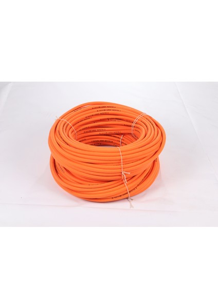 Akım Kablo Hortumu Kauçuk Örgülü (9X13 mm) (10 Metre)