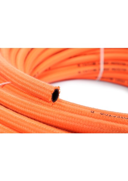 Akım Kablo Hortumu Kauçuk Örgülü (9X13 mm) (10 Metre)
