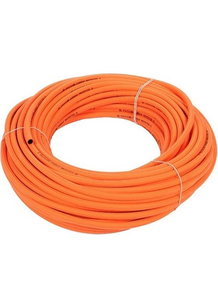 Akım Kablo Hortumu Kauçuk Örgülü (9X13 mm) (10 Metre)