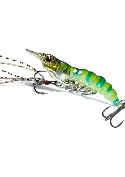 5 Gr, 5 cm Vibrasyon Aksiyonlu Metal Karides Jig - Balık Avı