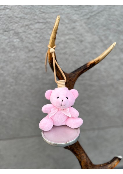 Oto Kokusu, Araç Kokusu, Premium Koku Çeşitleri, Pembe Peluş Ayıcıklı, Araç Hediyelik Kalıcı Kokulu